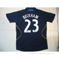 #23 BECKHAM LA GALAXY AWAY 07/08 JERSEY( NO.1 SUPPLIER OF SOCCER JERSEYS)